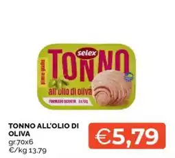 Mercatò Tonno all'olio di oliva offerta
