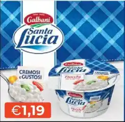 Mercatò Galbani Santa Lucia Fiocchi di Latte offerta