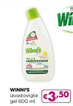 Acqua & Sapone Winni's lavastoviglie gel 600 ml offerta