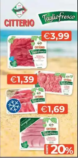 Mercatò Citterio Taglio fresco offerta