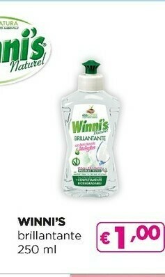 Acqua & Sapone Winni's brillantante 250 ml offerta