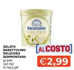 Mercatò Gelato barattolino delizioso sammontana offerta