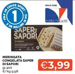 Mercatò Meringata Saper di Sapori offerta
