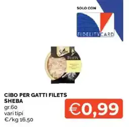Mercatò Cibo per gatti filets Sheba offerta
