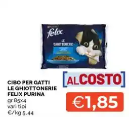 Mercatò Cibo per gatti Le Ghiottonerie Felix Purina offerta