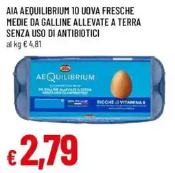 Galassia superstore Aia Aequilibrium uova fresche medie offerta