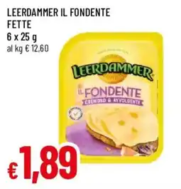 Galassia superstore Leerdammer il fondente offerta