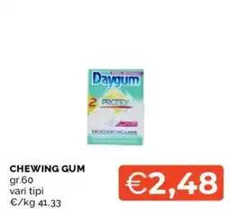 Mercatò Daygum chewing gum offerta