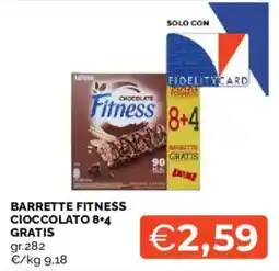 Mercatò Barrette Fitness Cioccolato offerta