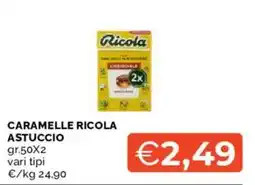 Mercatò Caramelle Ricola astuccio offerta