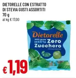 Galassia superstore Dietorelle Menta Zero Zucchero offerta