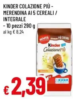Galassia superstore Kinder Colazione Più offerta