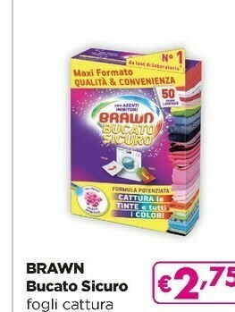 Acqua & Sapone Brawn bucato sicuro offerta