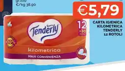 Mercatò Carta igienica kilometrica Tenderly offerta