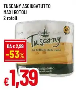 Galassia superstore Tuscany asciugatutto offerta