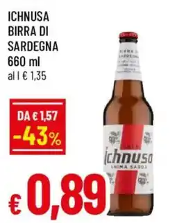 Galassia superstore Ichnusa birra di Sardegna offerta