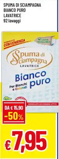 Galassia superstore Spuma di Sciampagna Lavatrice Bianco puro offerta