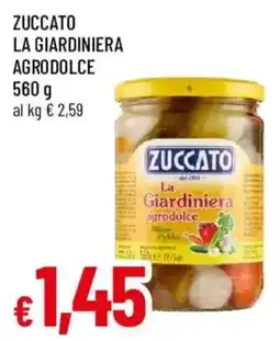 Galassia superstore Zuccato la giardiniera agrodolce offerta