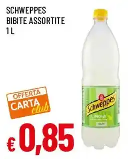 Galassia superstore Schweppes bibite assortite offerta