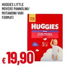 Galassia superstore Huggies pannolini mutandini vari formati offerta