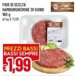 Galassia superstore Hamburgerone di suino offerta