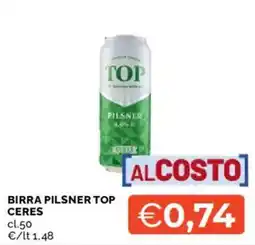 Mercatò Birra Pilsner Top Ceres offerta