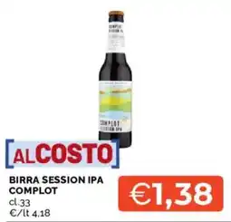 Mercatò Birra Session IPA Complot offerta