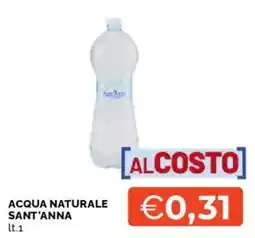 Mercatò Acqua naturale Sant'Anna offerta