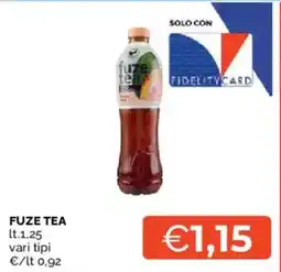 Mercatò Fuze tea offerta