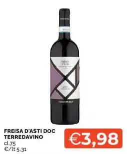 Mercatò Freisa d'Asti Doc Terredavino offerta