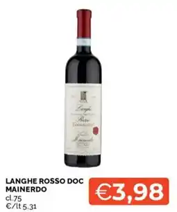 Mercatò Langhe Rosso Doc Mainerdo offerta