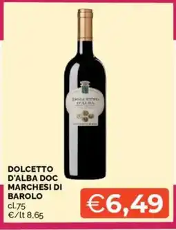 Mercatò Dolcetto d'Alba Doc Marchesi di Barolo offerta