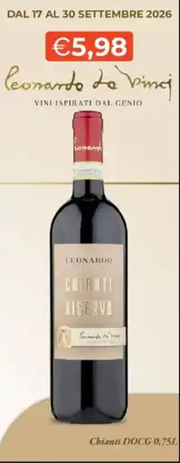 Mercatò Leonardo Chianti Riserva offerta