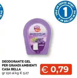 Mercatò Local Deodorante gel per grandi ambienti casa bella offerta