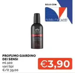 Mercatò Profumo Giardino dei Sensi offerta
