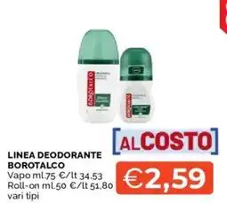 Mercatò Deodorante Borotalco offerta