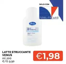 Mercatò Latte struccante Venus offerta