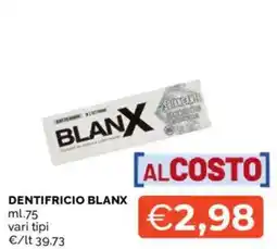 Mercatò Dentifricio Blanx offerta