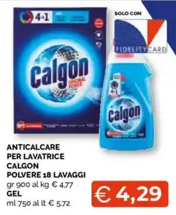 Mercatò Local Anticalcare per lavatrice Calgon offerta