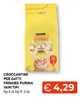 Mercatò Local Croccantini per gatti Friskies Purina offerta