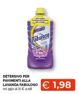 Mercatò Local Detersivo per pavimenti alla lavanda Fabuloso offerta