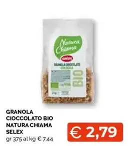 Mercatò Local Granola cioccolato bio natura chiama selex offerta
