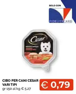 Mercatò Local Cibo per cani Cesar offerta