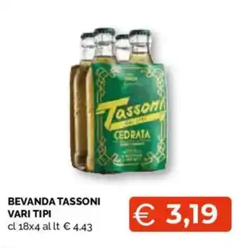 Bevanda Tassoni Cedrata