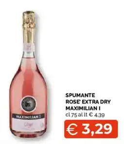 Mercatò Extra Spumante Rose' Extra Dry Maximilian I offerta