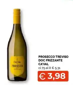 Mercatò Extra Prosecco Ca'Val offerta