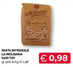 Mercatò Extra Pasta integrale la molisana offerta