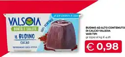Mercatò Extra Il budino cacao ValsOia offerta