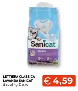 Mercatò Extra Lettiera classica lavanda Sanicat offerta