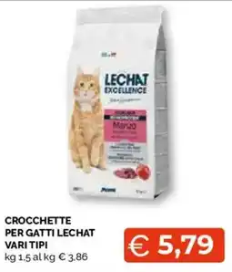 Mercatò Extra Crocchette per gatti Lechat offerta